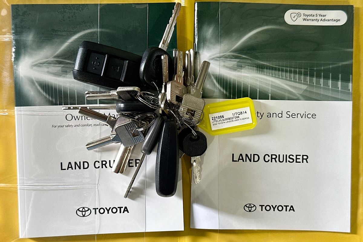 2025 Toyota LANDCRUISER 70 SERIES LC79 GXL + DIFF LOCKS VDJL79R 4X4