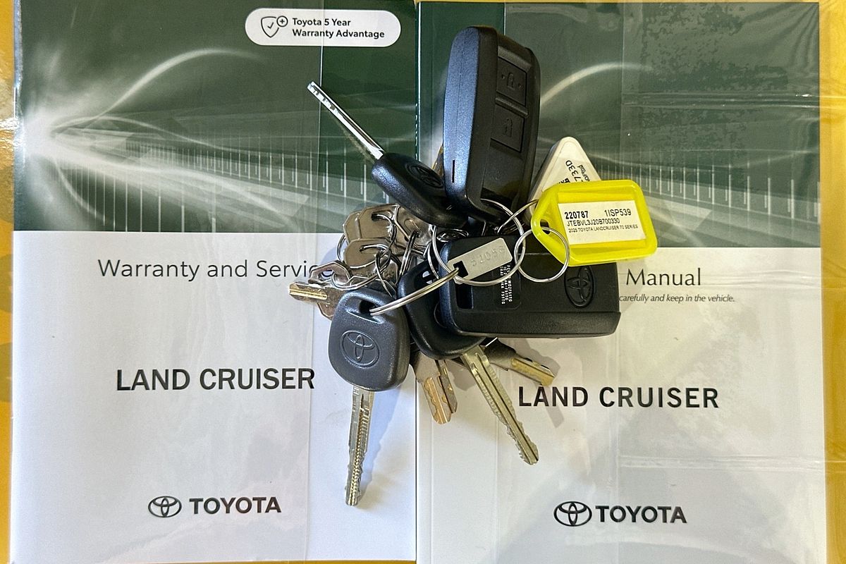 2025 Toyota LANDCRUISER 70 SERIES LC79 GXL + DIFF LOCKS VDJL79R 4X4