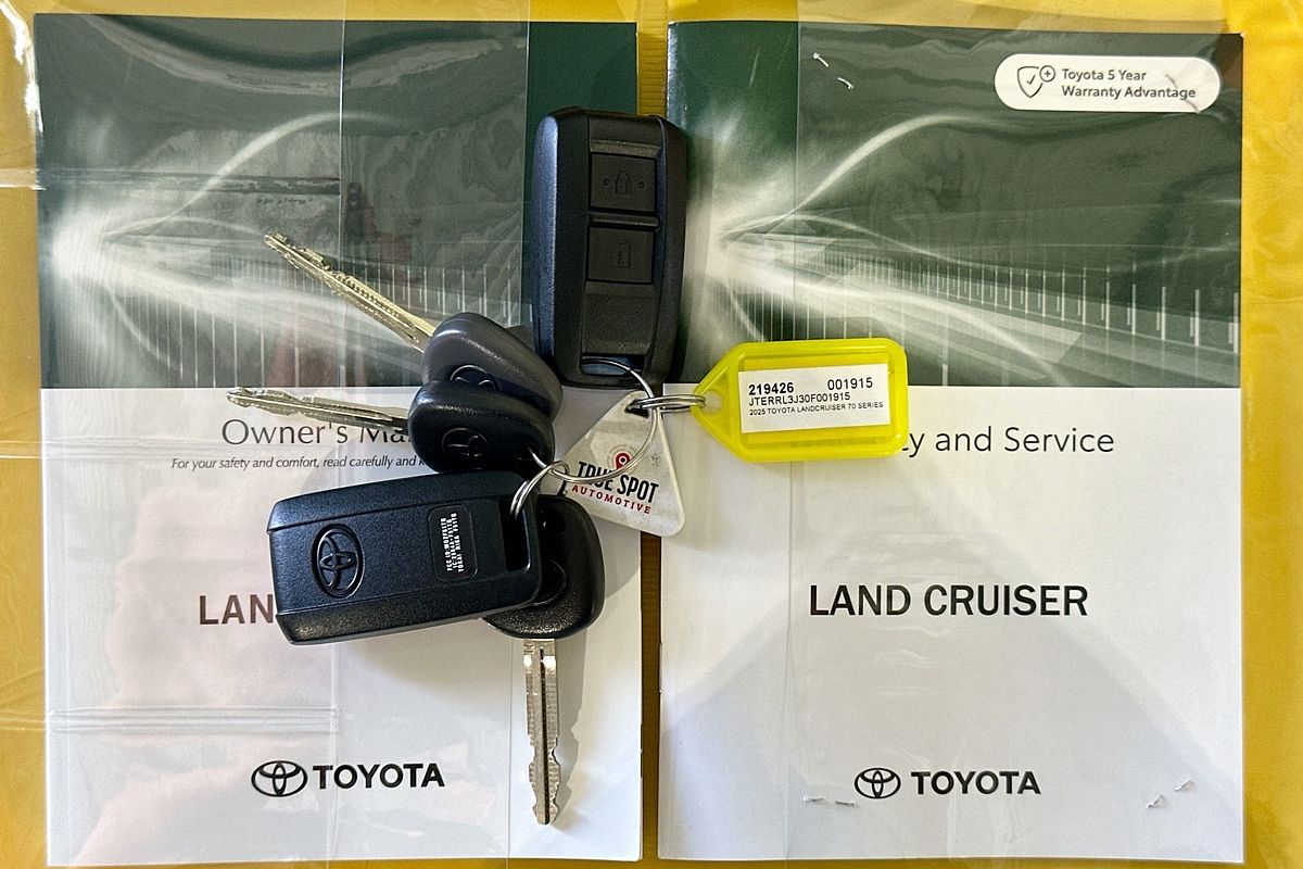 2025 Toyota LANDCRUISER 70 SERIES LC78 GXL + DIFF LOCKS GDJL78R