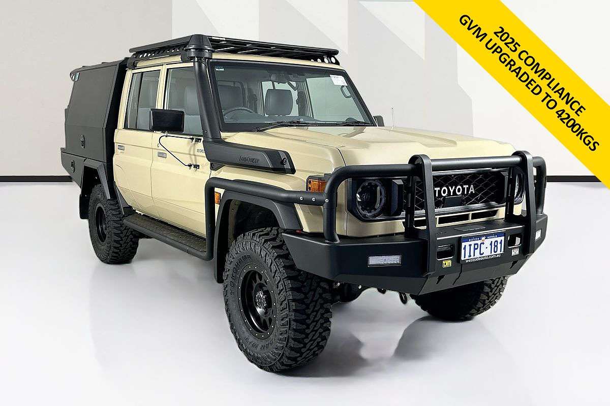 2024 Toyota LANDCRUISER 70 SERIES LC79 GXL + DIFF LOCKS VDJL79R 4X4