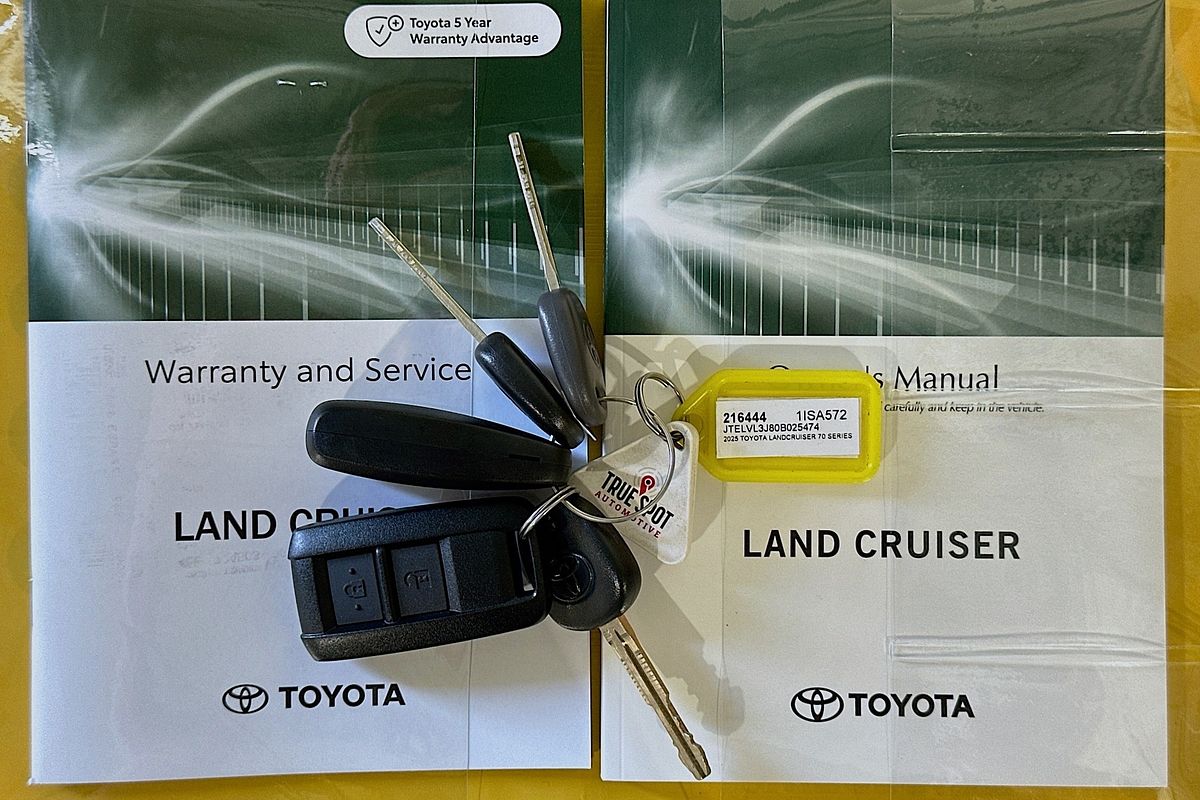 2025 Toyota LANDCRUISER 70 SERIES LC79 GXL + DIFF LOCKS VDJL79R 4X4