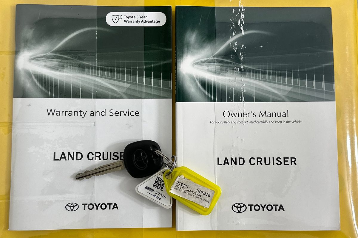 2024 Toyota LANDCRUISER 70 SERIES LC79 WORKMATE GDJL79R 4X4