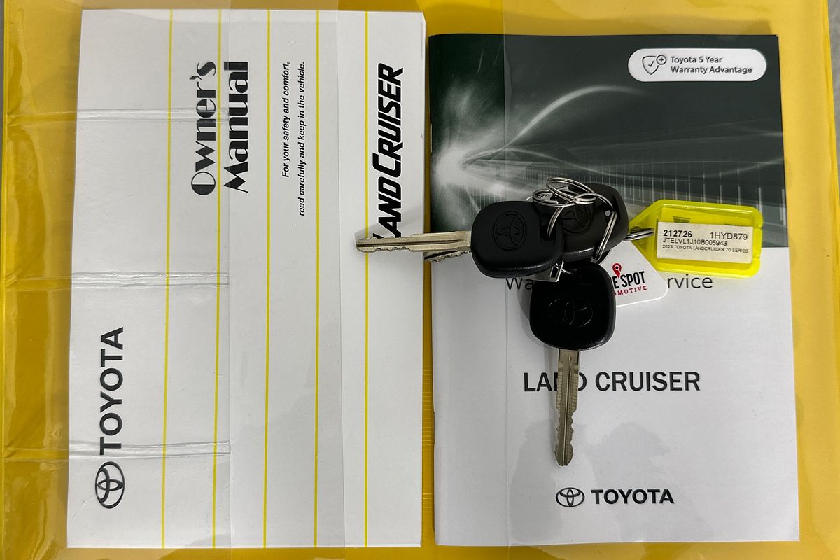 2023 Toyota LANDCRUISER 70 SERIES LC79 WORKMATE VDJL79R ALL WHEEL DRIVE
