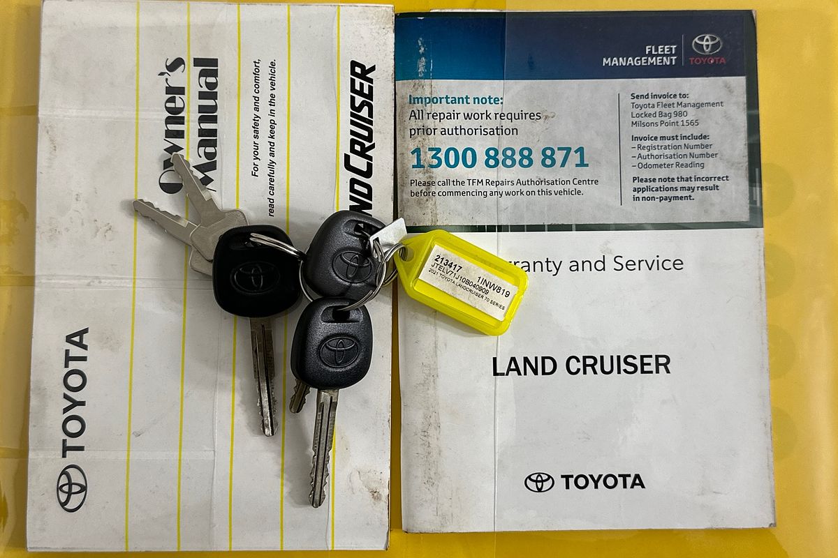 2021 Toyota LANDCRUISER 70 SERIES WORKMATE VDJ79R 4X4