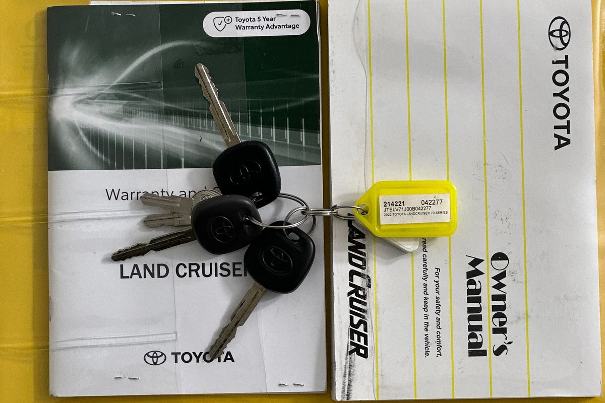 2022 Toyota LANDCRUISER 70 SERIES GX VDJ79R 4X4