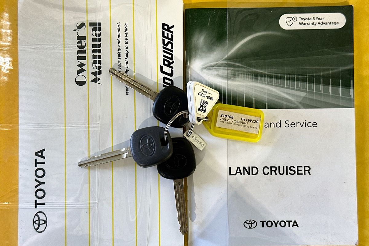 2023 Toyota LANDCRUISER 70 SERIES LC79 WORKMATE VDJL79R ALL WHEEL DRIVE