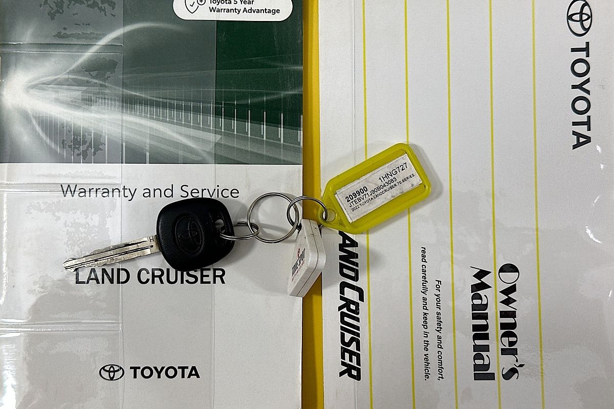 2022 Toyota LANDCRUISER 70 SERIES WORKMATE VDJ79R 4X4