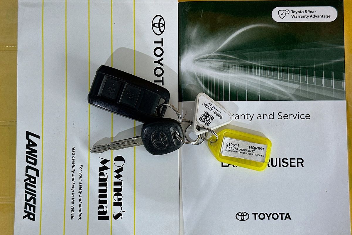 2022 Toyota LANDCRUISER 70 SERIES GXL VDJ79R 4X4