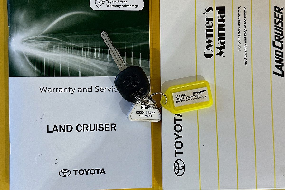 2022 Toyota Landcruiser Workmate VDJ79R 4X4