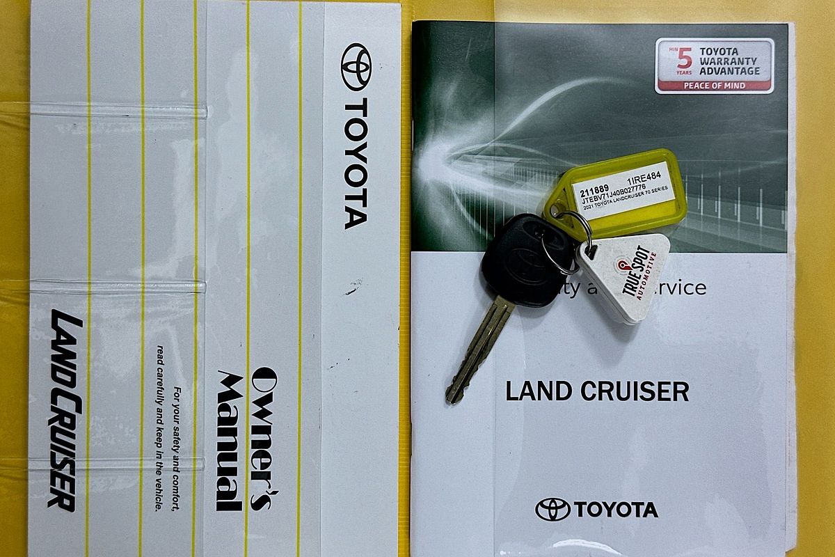 2021 Toyota LANDCRUISER 70 SERIES WORKMATE VDJ79R 4X4