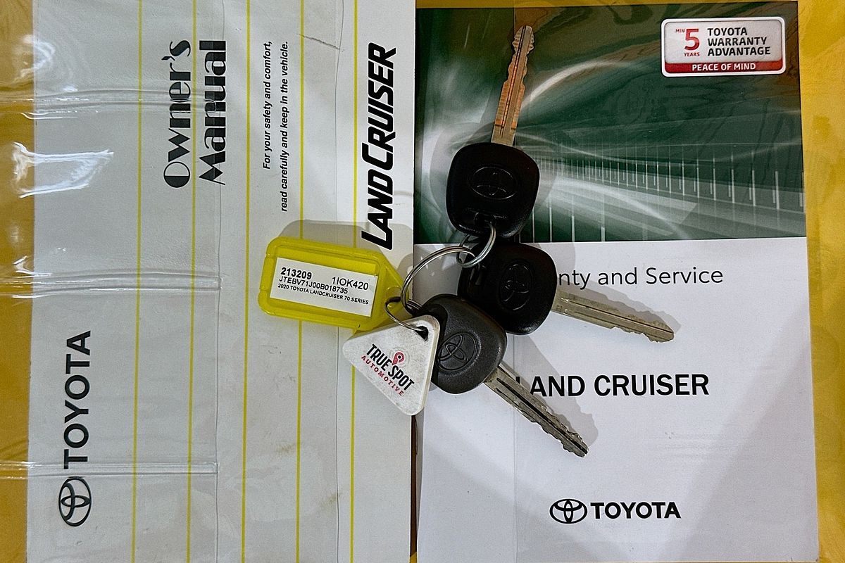 2020 Toyota LANDCRUISER 70 SERIES WORKMATE VDJ79R 4X4