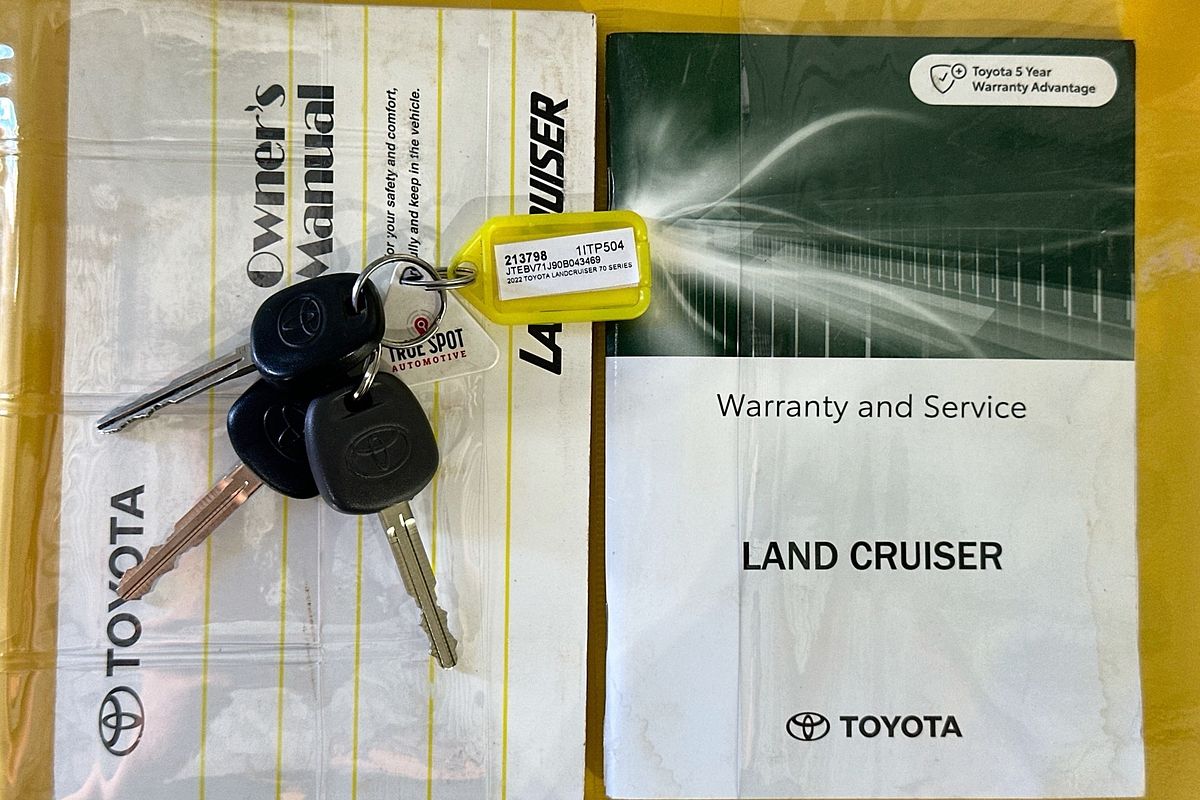 2022 Toyota LANDCRUISER 70 SERIES WORKMATE VDJ79R 4X4