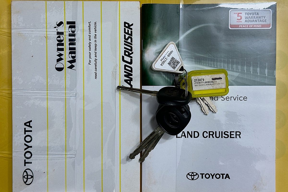 2021 Toyota LANDCRUISER 70 SERIES WORKMATE VDJ79R 4X4