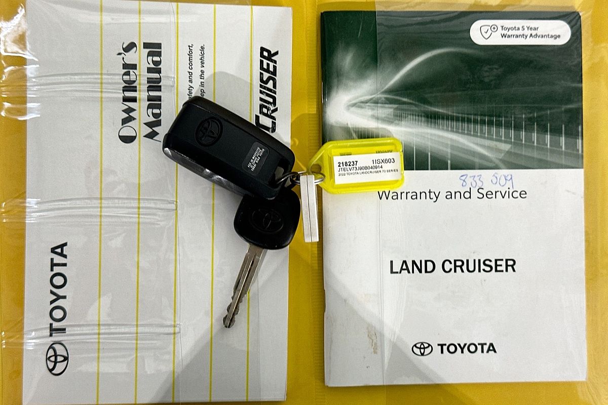 2022 Toyota LANDCRUISER 70 SERIES GXL VDJ79R 4X4