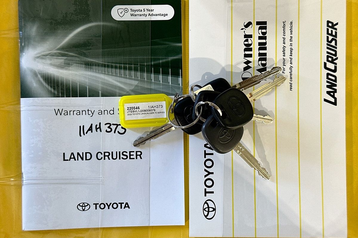 2023 Toyota LANDCRUISER 70 SERIES LC79 WORKMATE VDJL79R ALL WHEEL DRIVE