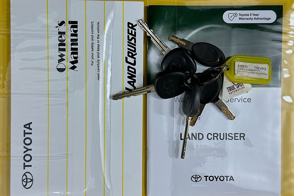 2023 Toyota LANDCRUISER 70 SERIES LC79 WORKMATE VDJL79R ALL WHEEL DRIVE