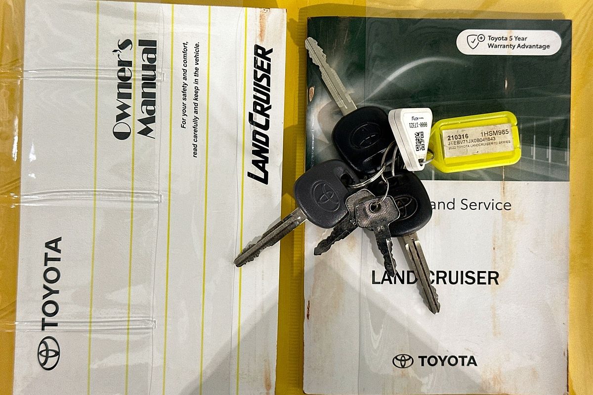 2022 Toyota LANDCRUISER 70 SERIES WORKMATE VDJ79R 4X4