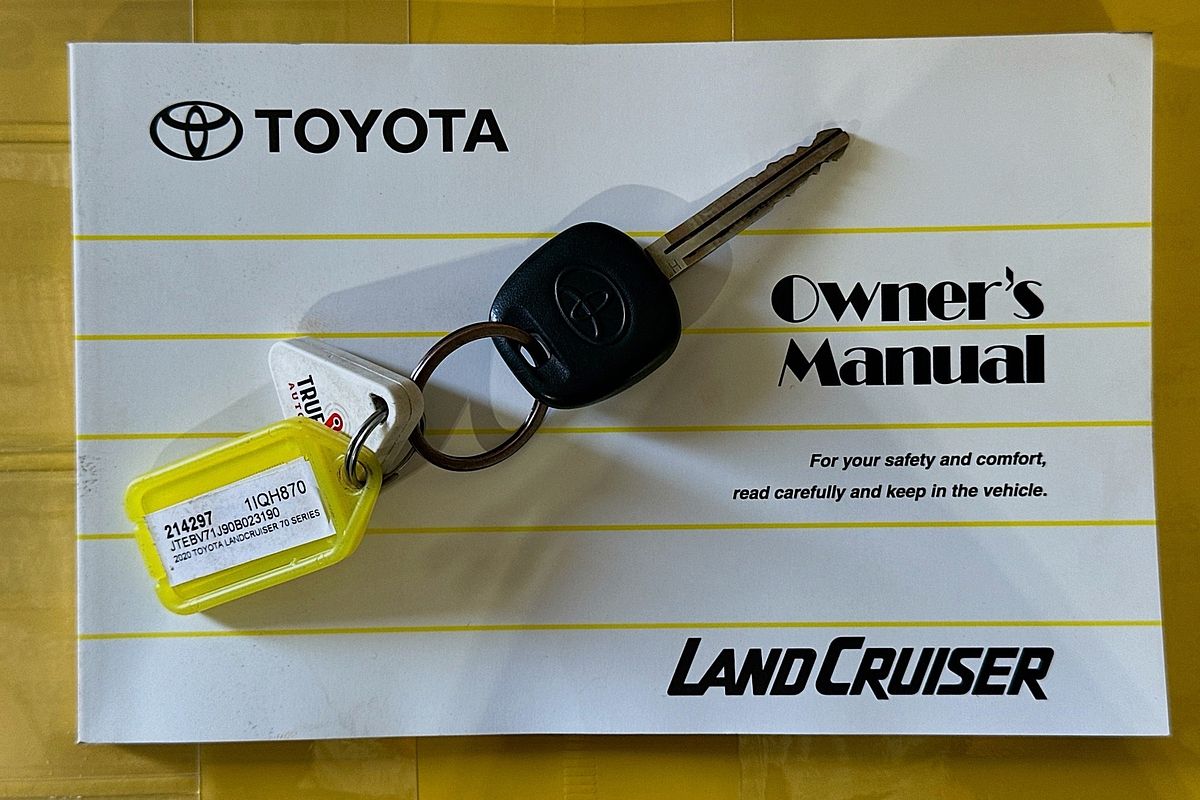 2020 Toyota LANDCRUISER 70 SERIES WORKMATE VDJ79R 4X4