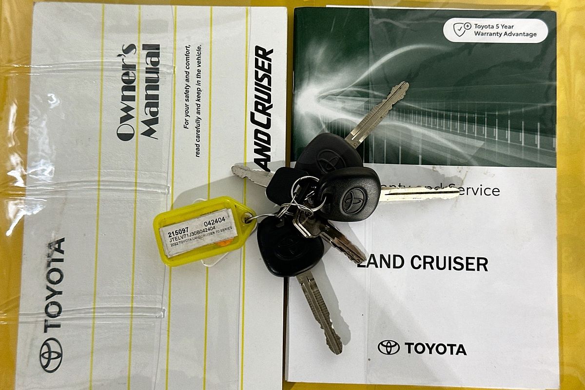 2022 Toyota LANDCRUISER 70 SERIES GX VDJ79R 4X4