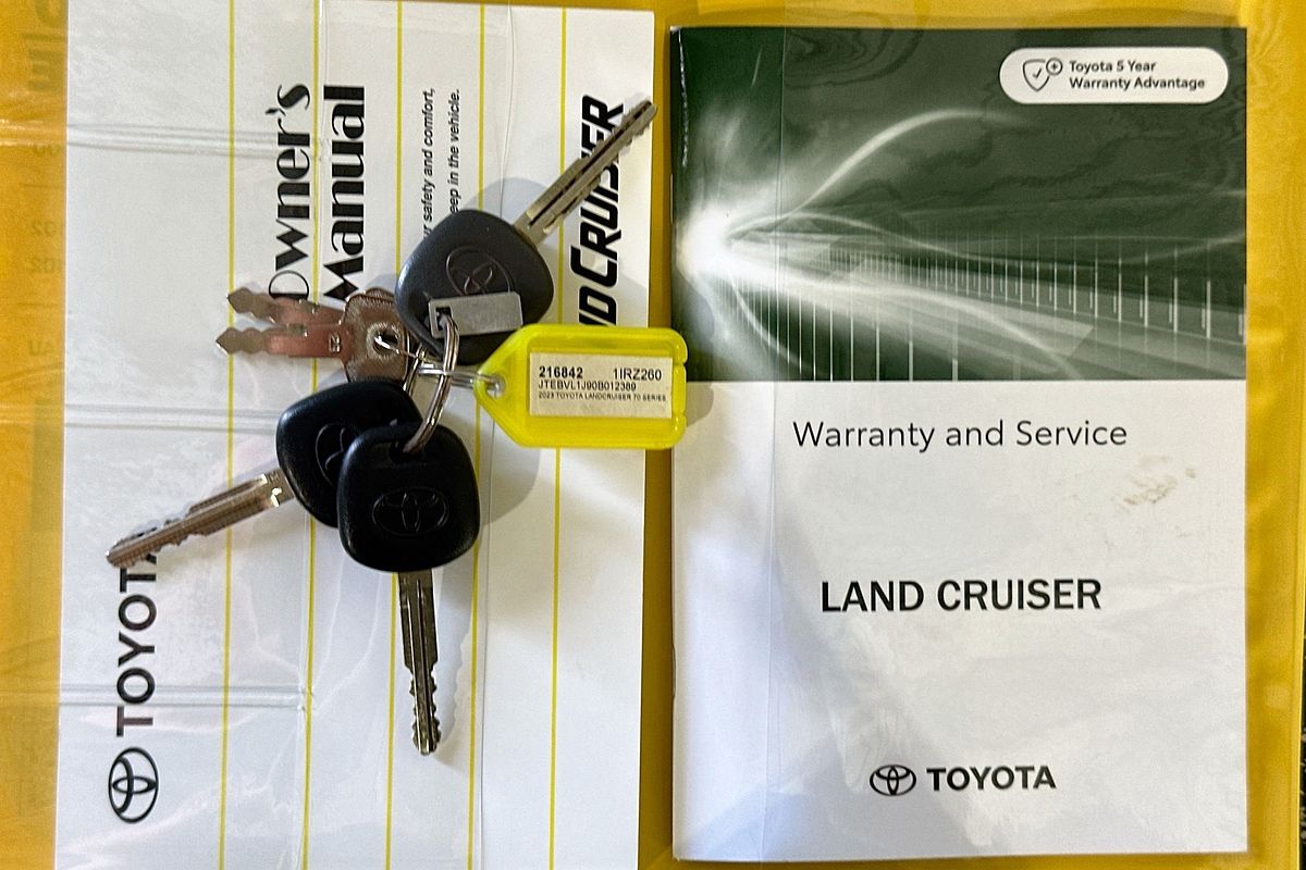2023 Toyota LANDCRUISER 70 SERIES LC79 WORKMATE VDJL79R ALL WHEEL DRIVE