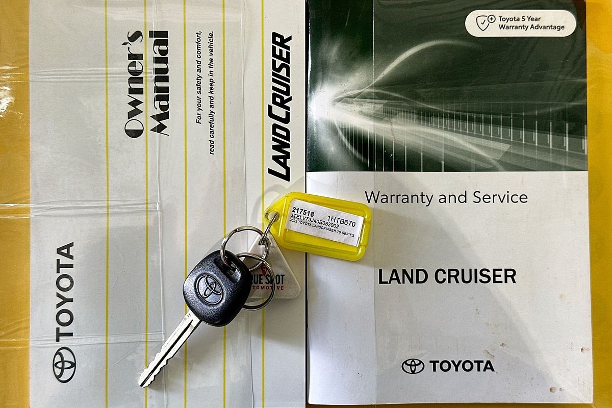 2022 Toyota LANDCRUISER 70 SERIES GXL VDJ79R 4X4