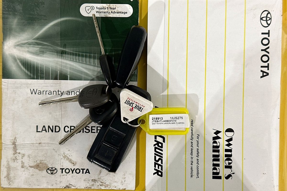 2021 Toyota LANDCRUISER 70 SERIES GXL VDJ79R 4X4