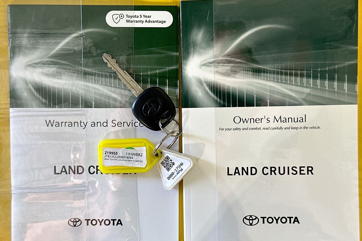 2024 Toyota LANDCRUISER 70 SERIES LC79 WORKMATE VDJL79R 4X4