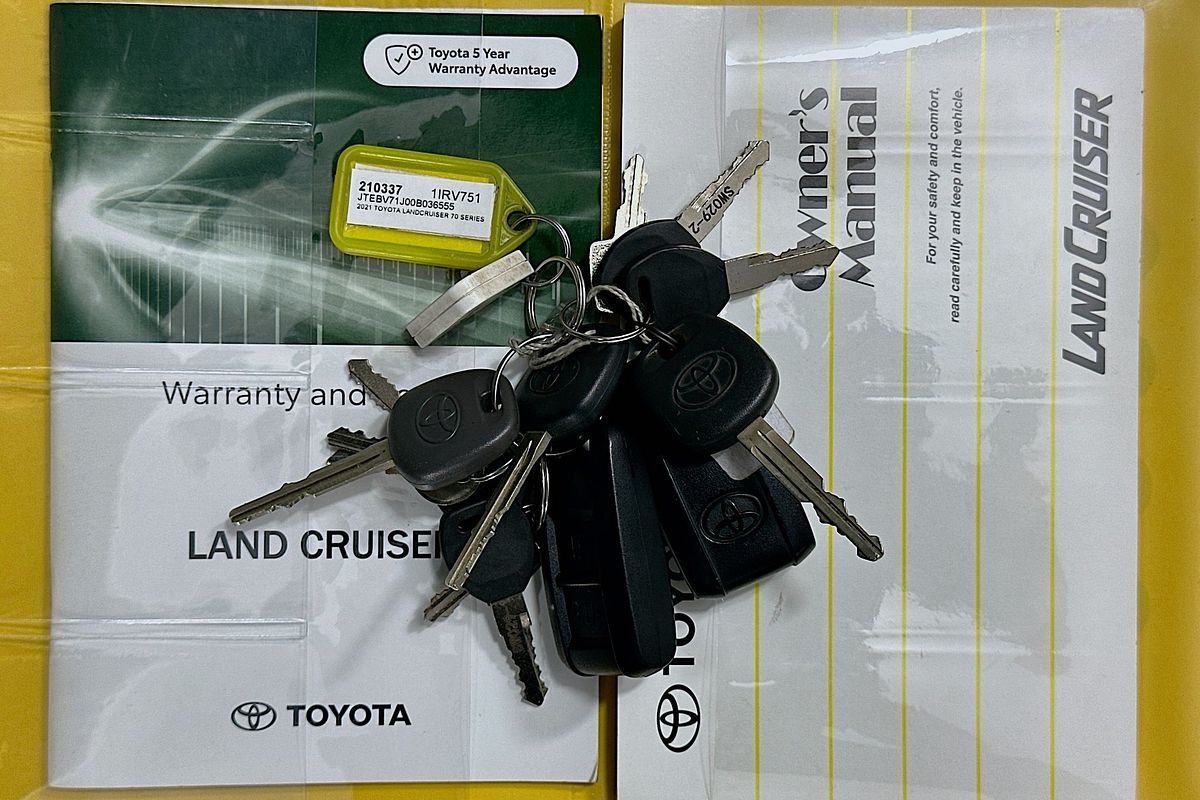 2021 Toyota LANDCRUISER 70 SERIES GXL VDJ79R 4X4
