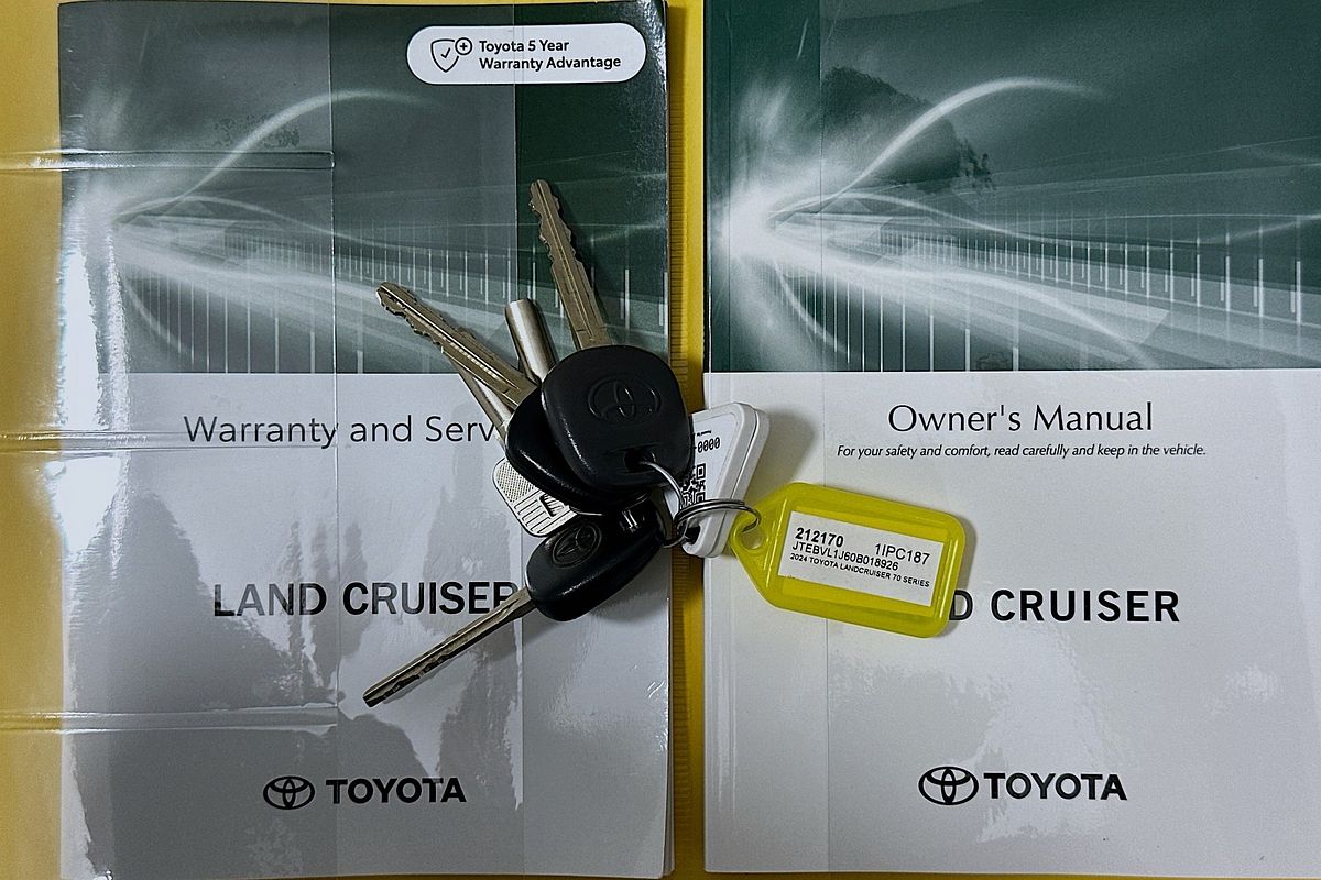 2024 Toyota LANDCRUISER 70 SERIES LC79 WORKMATE VDJL79R 4X4