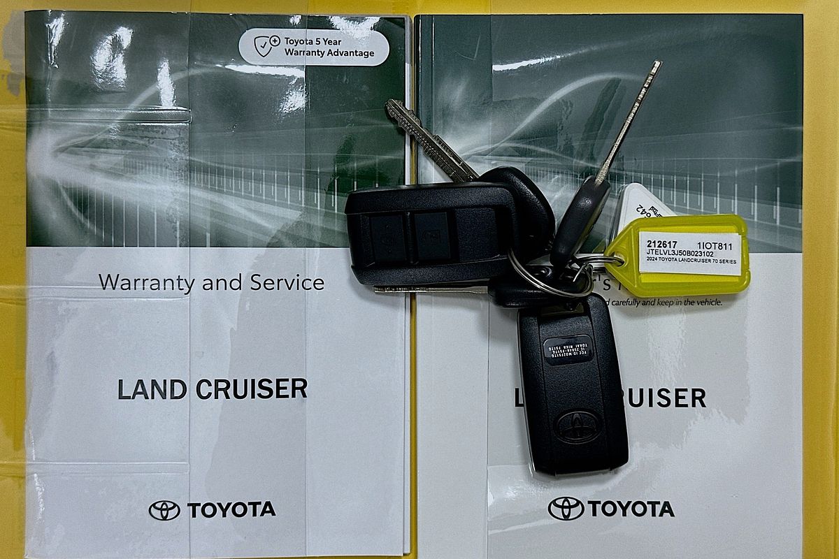 2024 Toyota LANDCRUISER 70 SERIES LC79 GXL VDJL79R 4X4