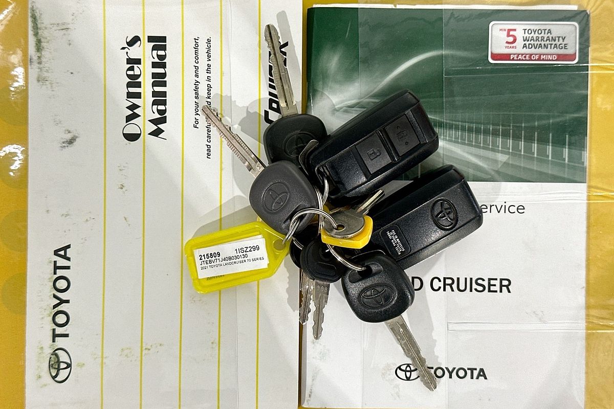 2021 Toyota LANDCRUISER 70 SERIES GXL VDJ79R 4X4