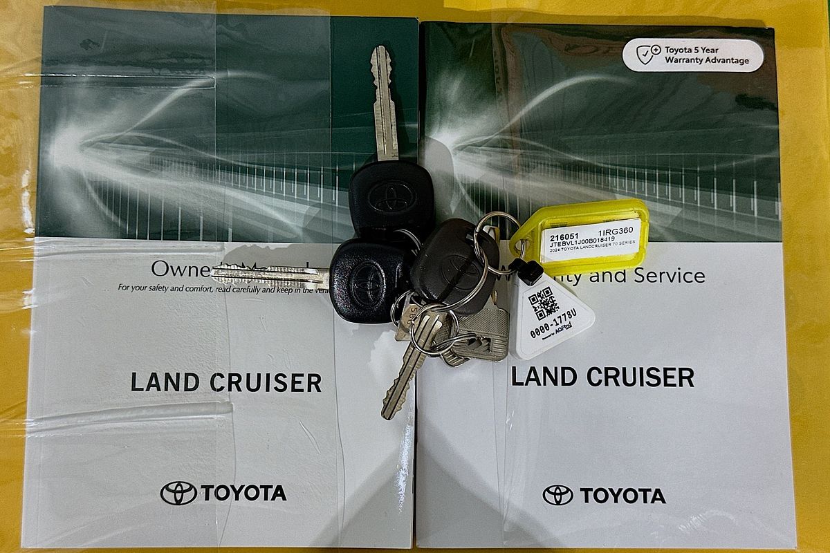 2024 Toyota LANDCRUISER 70 SERIES LC79 WORKMATE VDJL79R 4X4