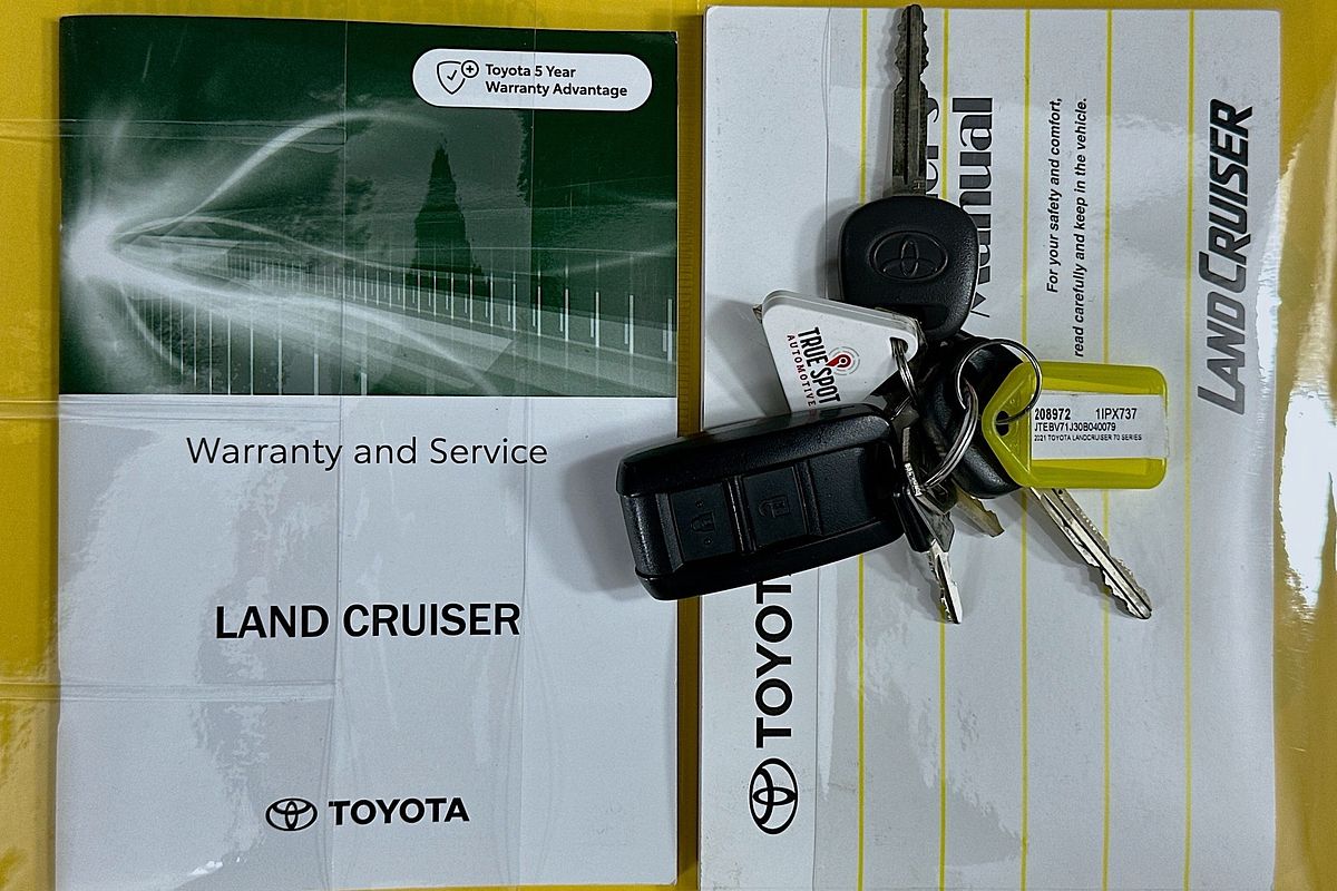 2021 Toyota LANDCRUISER 70 SERIES GXL 70TH ANNIVERSARY SPEC EDT VDJ79R 4X4