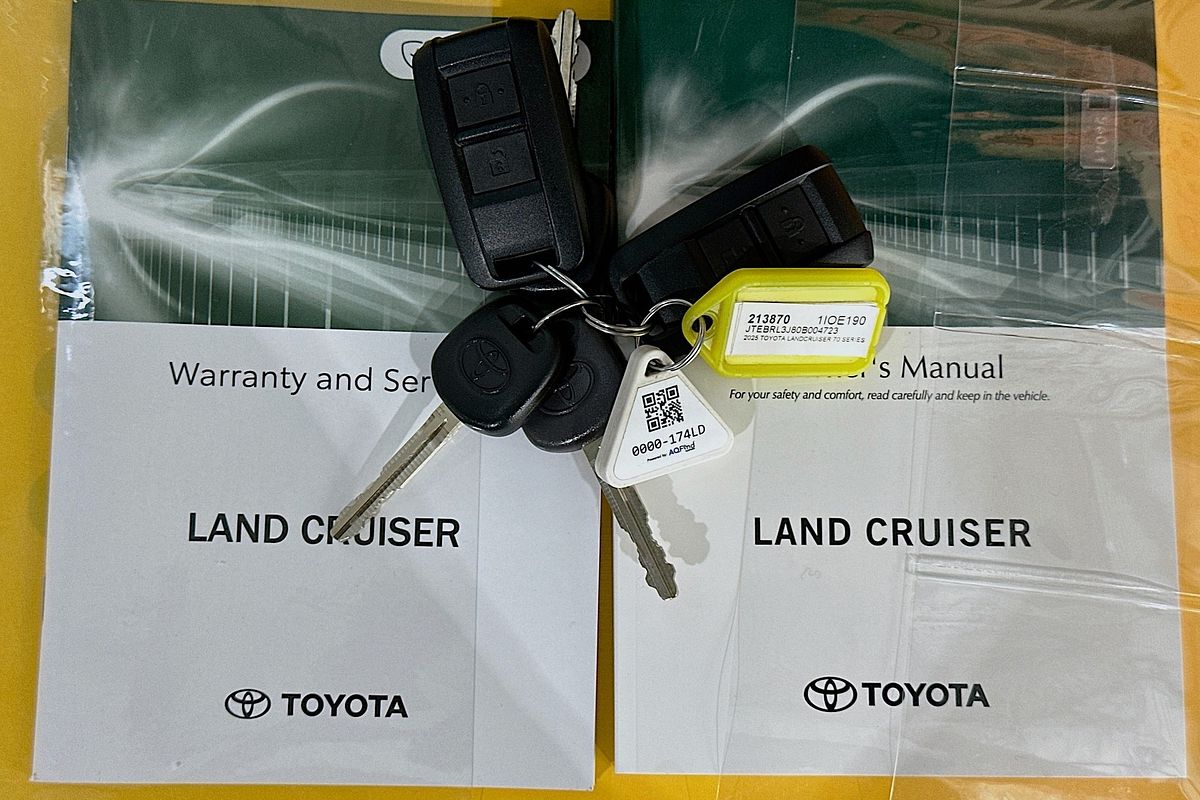 2025 Toyota LANDCRUISER 70 SERIES LC79 GXL + DIFF LOCKS GDJL79R 4X4