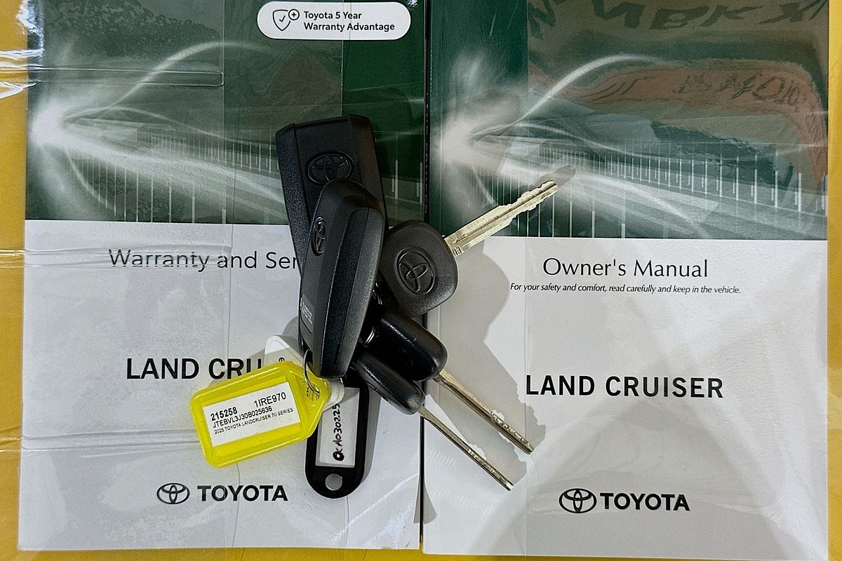 2025 Toyota LANDCRUISER 70 SERIES LC79 GXL + DIFF LOCKS VDJL79R 4X4