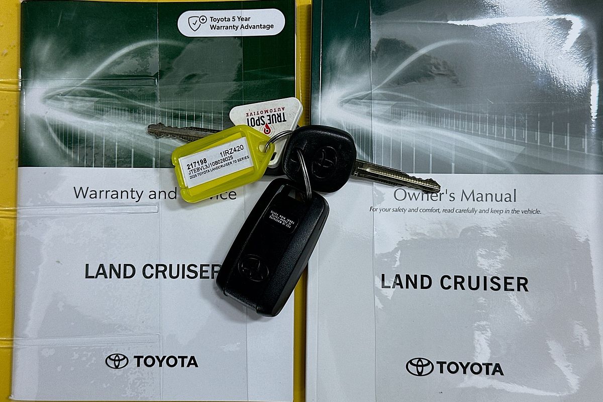 2025 Toyota LANDCRUISER 70 SERIES LC79 GXL + DIFF LOCKS VDJL79R 4X4
