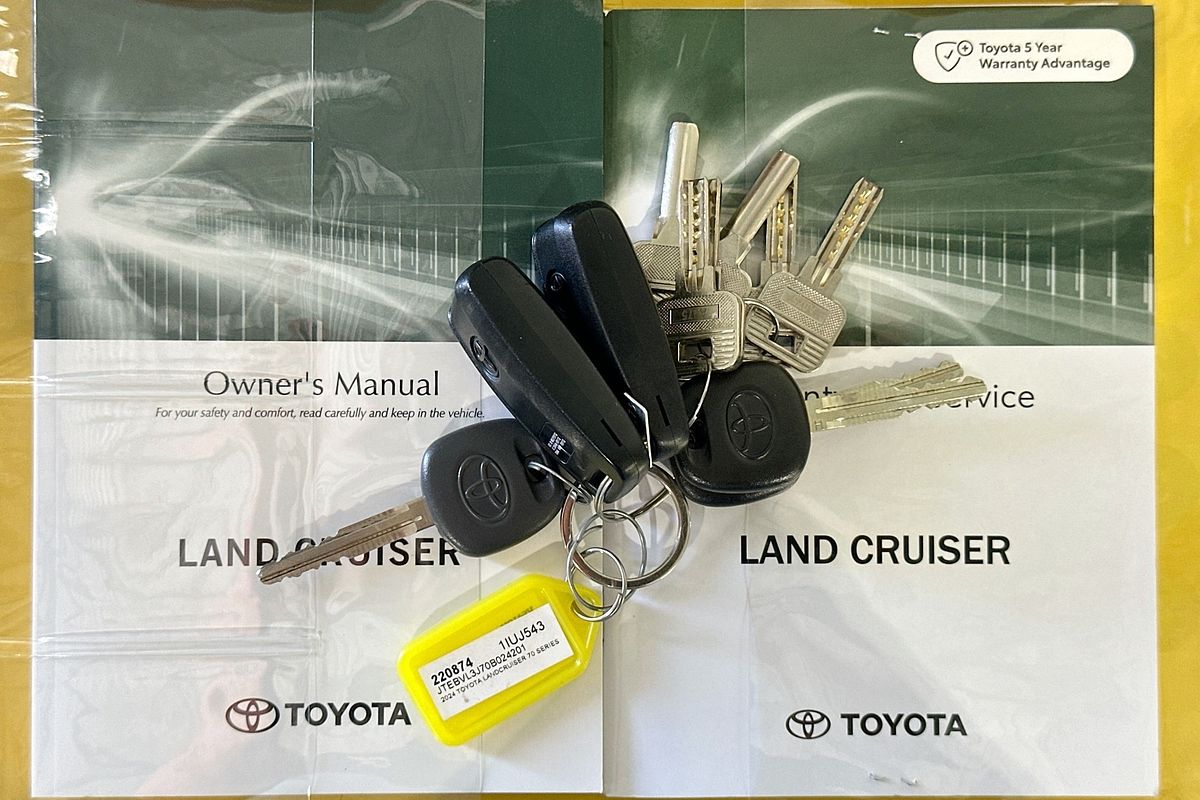 2024 Toyota LANDCRUISER 70 SERIES LC79 GXL VDJL79R 4X4