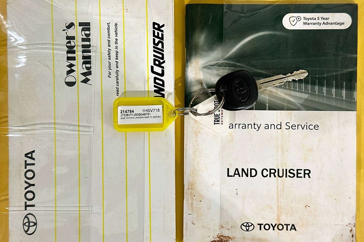 2022 Toyota LANDCRUISER 70 SERIES WORKMATE VDJ79R 4X4