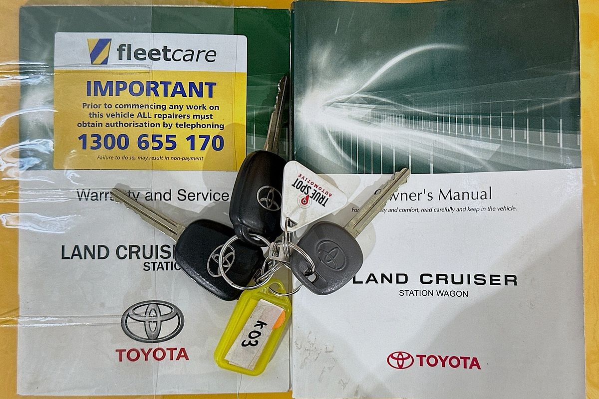 2018 Toyota LANDCRUISER GX (4x4) VDJ200R MY16