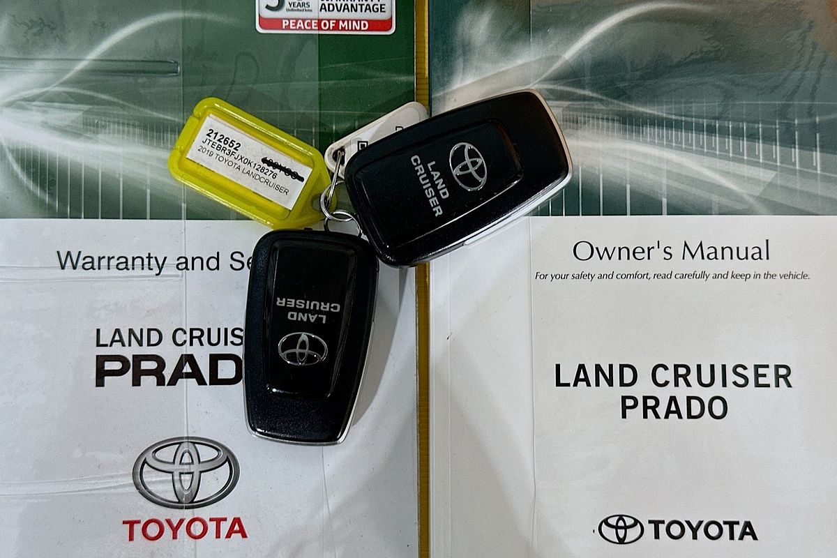 2019 Toyota LANDCRUISER PRADO GXL (PREM INT) (4x4) GDJ150R MY18