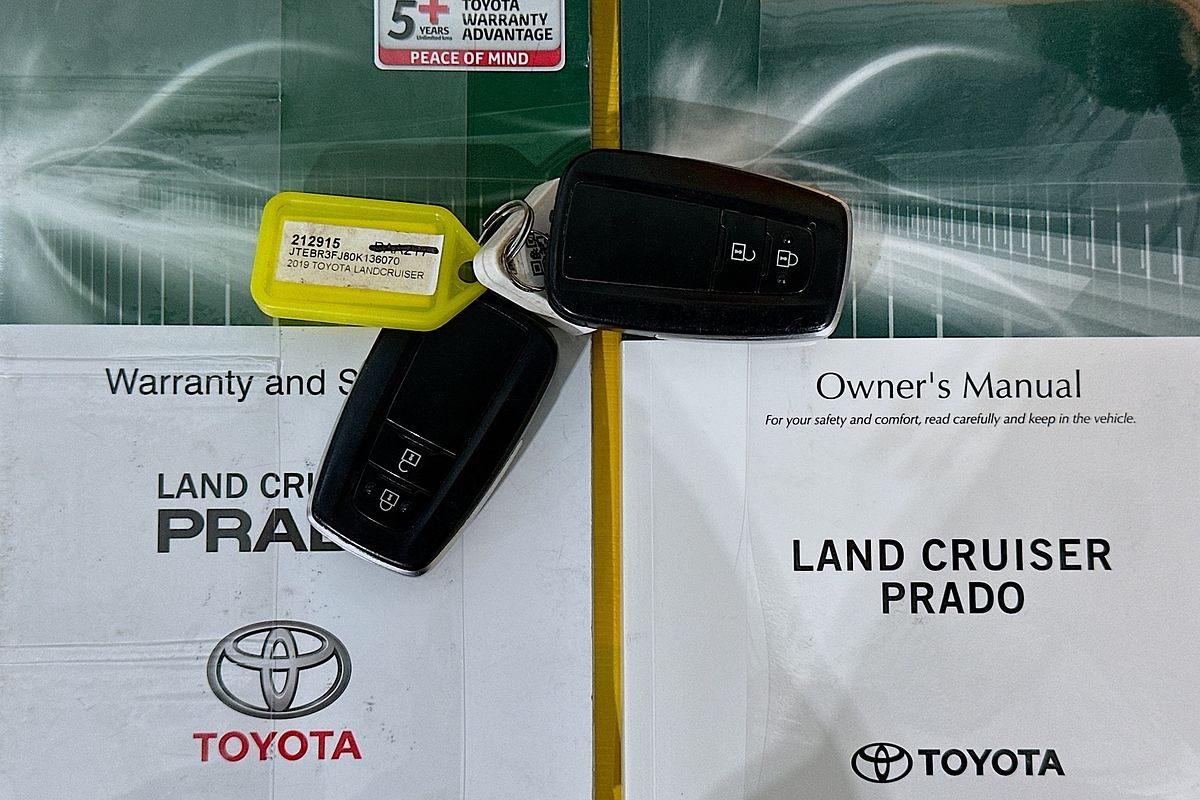 2019 Toyota LANDCRUISER PRADO VX (4x4) GDJ150R MY18