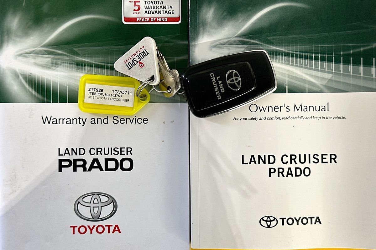2019 Toyota Landcruiser PRADO VX (4x4) GDJ150R MY18