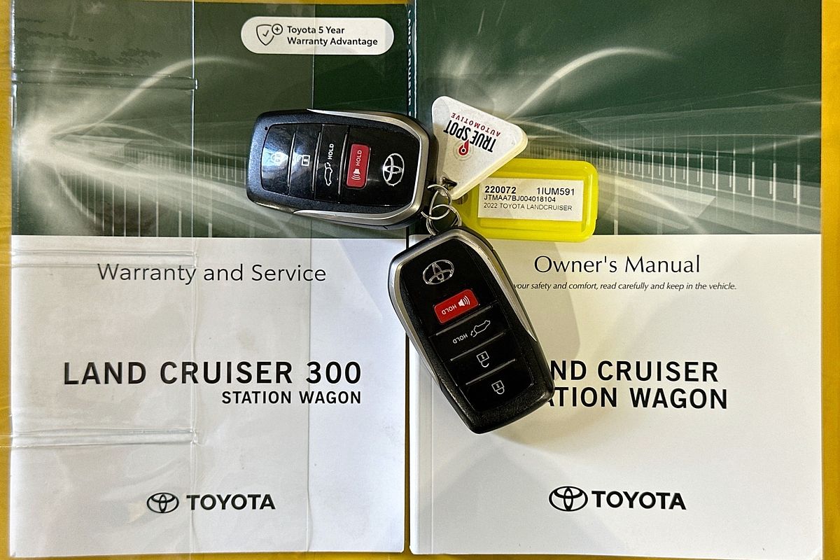 2022 Toyota LANDCRUISER LC300 SAHARA (4x4) FJA300R