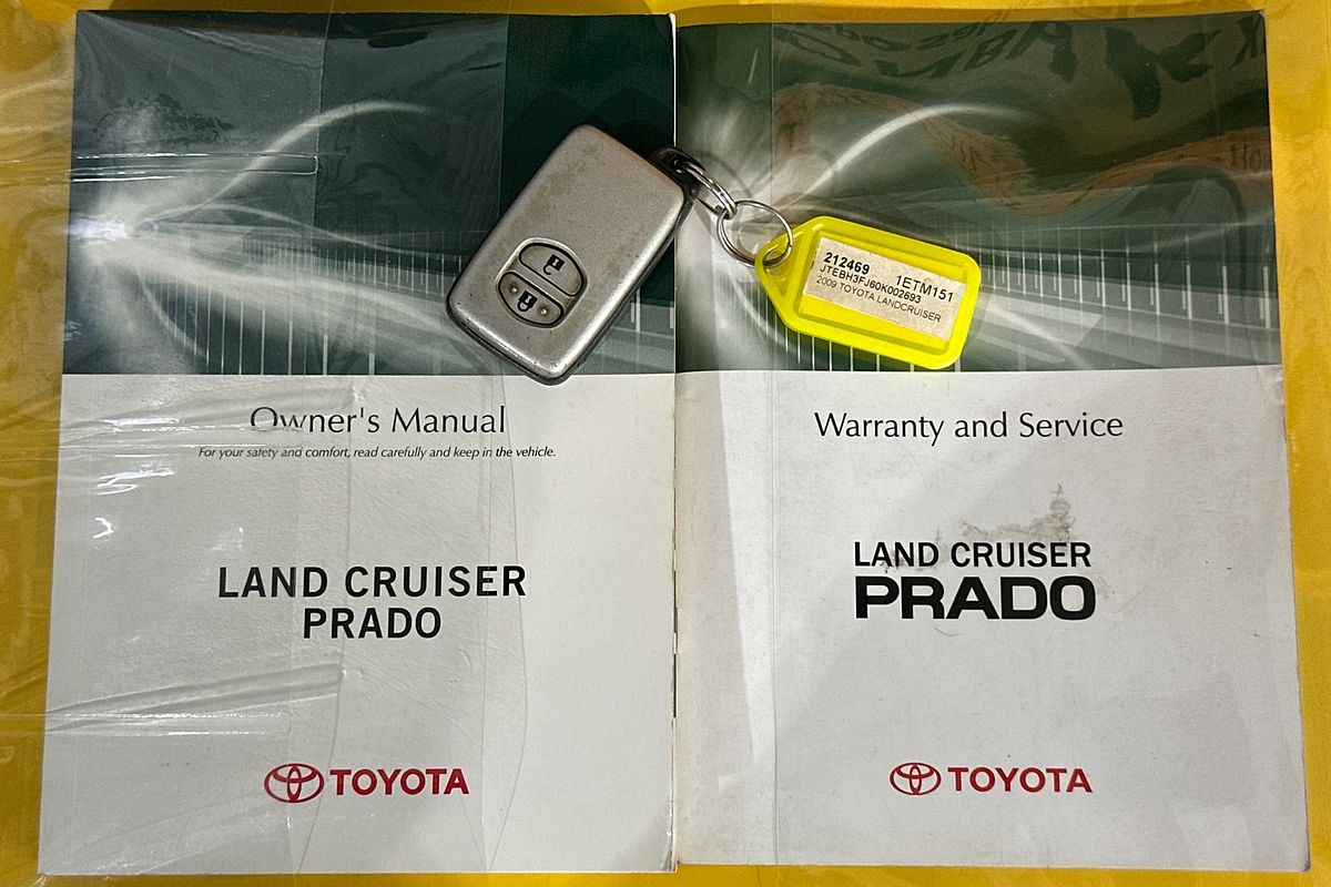 2009 Toyota LANDCRUISER PRADO GXL (4x4) KDJ150R