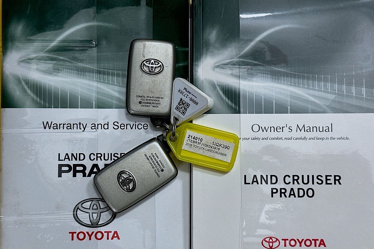 2016 Toyota LANDCRUISER PRADO GXL (4x4) GDJ150R MY16