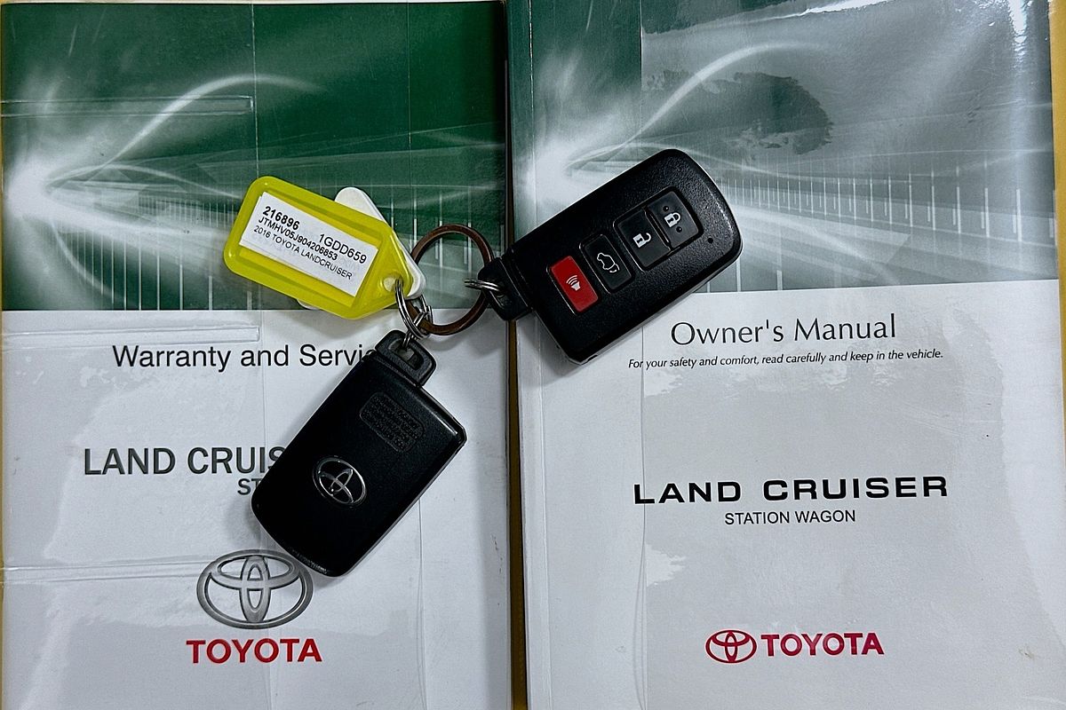 2016 Toyota LANDCRUISER SAHARA (4x4) VDJ200R MY16