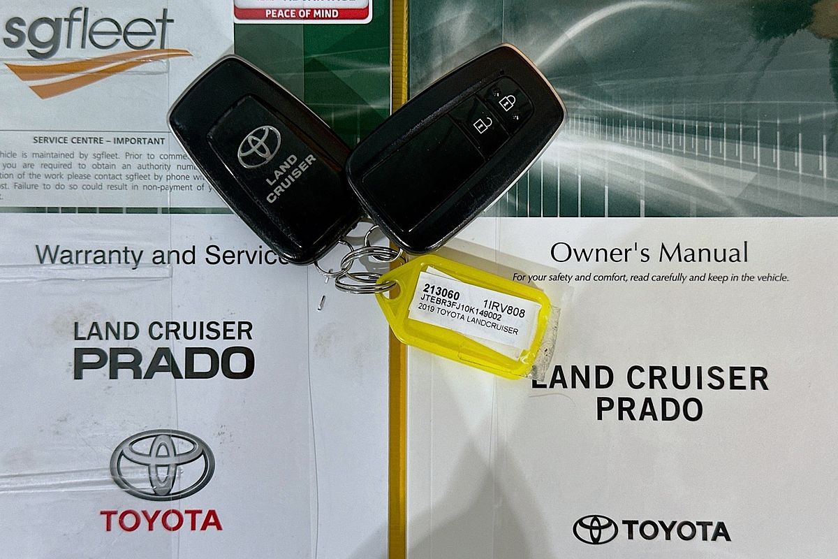 2019 Toyota LANDCRUISER PRADO GXL (PREM INT) (4x4) GDJ150R MY18