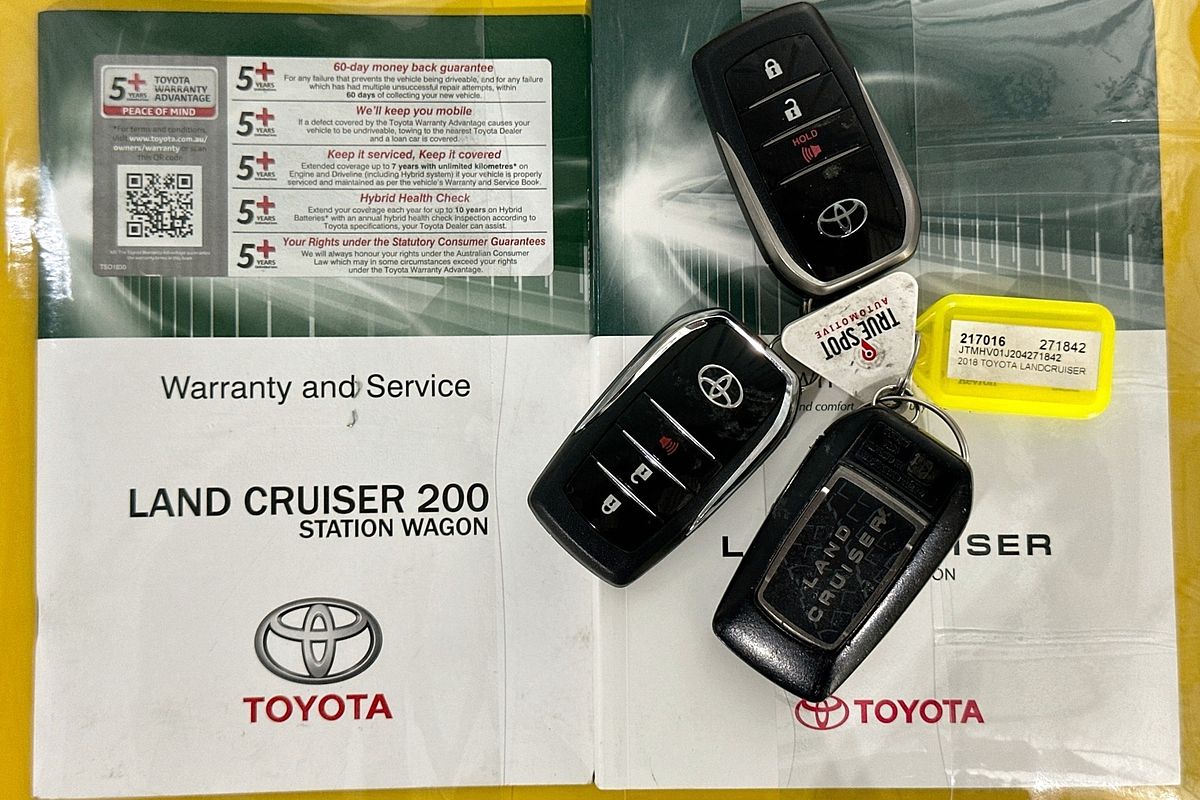 2018 Toyota LANDCRUISER LC200 GXL (4x4) VDJ200R