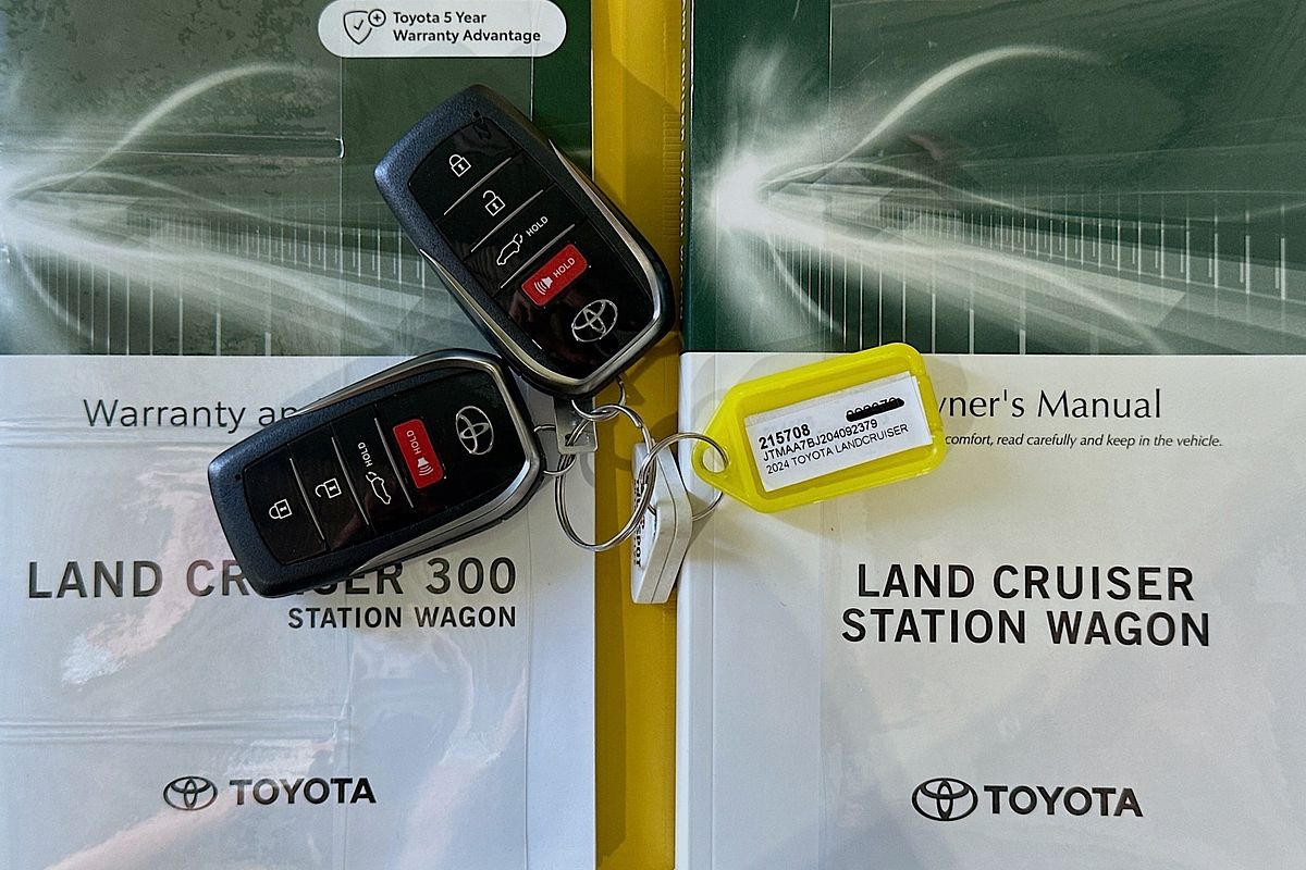 2024 Toyota Landcruiser LC300 SAHARA (4x4) FJA300R