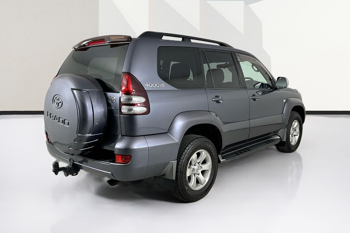 2008 Toyota LANDCRUISER PRADO GXL (4x4) GRJ120R 07 UPGRADE